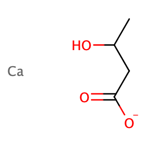 Butanoic acid, 3-hydroxy-, calcium salt (1:?),CAS No. 586976-56-9.